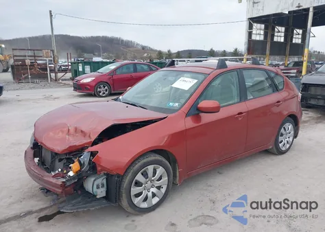 2010 Subaru Impreza 2.5I z USA, uszkodzony, nr VIN JF1GH6A66AH827779